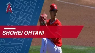 Shohei Ohtani makes his 2018 Spring Training pitching debut