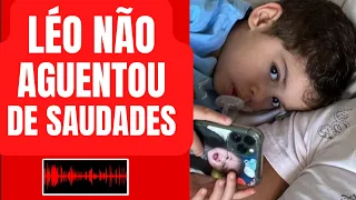 COM SAUDADE DA MÃE😭 LEOZINHO GANHA CELULAR QUE ERA DE MARÍLIA PARA VÊ-LA😭