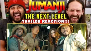 JUMANJI: THE NEXT LEVEL | TRAILER - REACTION!!! (Jumanji 3)