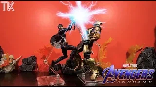 Avengers: Endgame Captain America vs Thanos Stop-Motion Scene Recreation