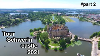 Visit to Schwerin castle l one of Germany's most magnificent castles l Part 2 l 4k Hindi