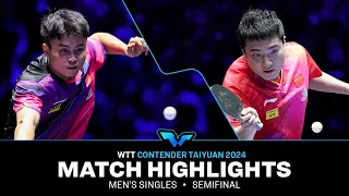 Liang Jingkun vs Zhou Qihao | MS SF | WTT Contender Taiyuan 2024