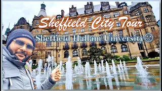 Sheffield UK City Tour | Sheffield Hallam University | Sheffield Trip #sheffield #citytour #viral