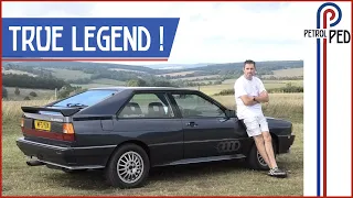 Driving the original Audi Quattro - The car that changed the world !