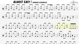 How to Play Almost Easy- Avenged Sevenfold 🥁