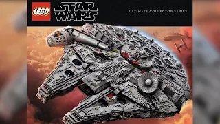 Lego Star Wars UCS Millennium Falcon! Распаковка Самого Большого Лего в Мире!