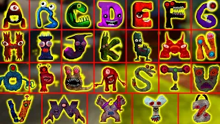 New Rainbow Friends But NIGHTMARE Alphabet Lore (A-Z) Sing It 🎶 FNF x Roblox Alphabet Lore Chapter 3