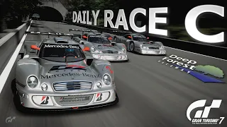 GT7 - Deep Forest Raceway - Gr2 - Mercedes CLK-LM 98' - Daily Race C