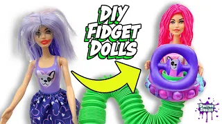 DIY Fidget Dolls From Recycled Fidgets