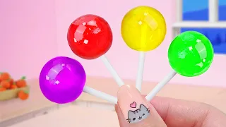 Tasty Lollipop 🍡 Miniature Fruits Lollipop Candy Recipe | Perfect 1000+ Miniature Ideas | Mini Cakes
