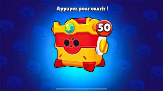 50 OMEGA BOITES - Le plus SPECTACULAIRE PACK OPENING de L'HISTOIRE de BRAWL STARS 🔥🔥🔥