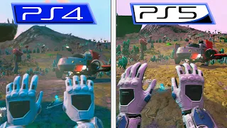 No Man's Sky VR | PS4 vs PS5 | PSVR 2 Graphics Comparison