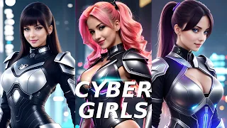 [AI Dream] Cyber Girls: Aesthetics and Technologies