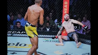 Barboza's Most Delayed KO in UFC History VS Shane Burgos Realtime