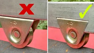 2 Ways How to Install Iron Fence Wheels, Not all Welders Know It.