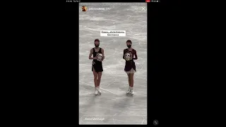 Anna Shcherbakova y Alexandra Trusova Champions Victory Kaori Beijing 2022🇷🇺🇷🇺🇷🇺🇷🇺🇷🇺