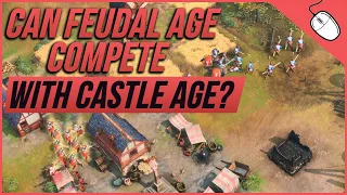 Age of Empires 4 1v1 - Feudal Age vs Castle Age?