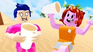 Roblox eat sand...??