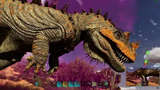 ARK Ascended Ceratosaurus taming official server pve