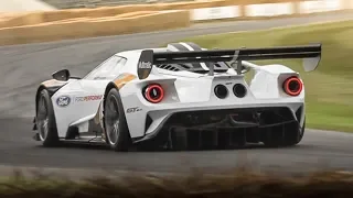 NEW Ford GT MkII Track-Only Car Sound - Accelerations, Start Up & Fly Bys!