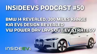 BMW i4 Revealed with 300 Miles Range, KIA EV6 Design Unveiled and VW Power Day Lays Out EV Strategy