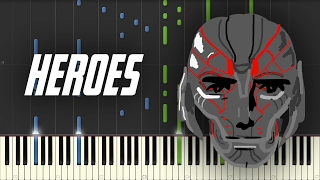 Avengers: Age of Ultron - Heroes [piano]