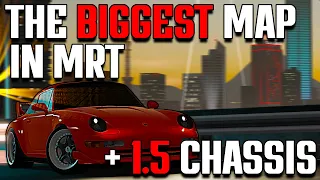 *NEW MAP* The BIGGEST Map In MRT + 1.5 Chassis (Public Test) | Midnight Racing: Tokyo