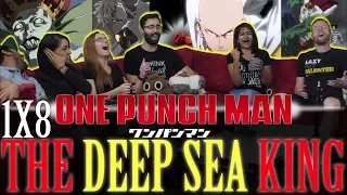 One Punch Man - 1x8 The Deep Sea King- Group Reaction