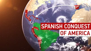 Spanish Colonization Of America | Animated Map