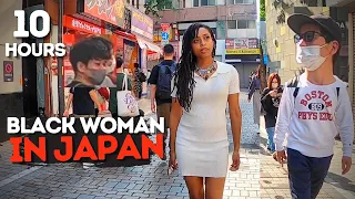 10 hours of Walking in Tokyo as a Black Woman || How Do Japanese Treat Black Women? (Black in Japan)