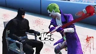 BATMAN VS JOKER & HARLEY QUINN - EPIC BATTLE