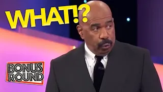 Steve Harvey Walks Off After Hearing This Funny Answer On Family Feud!