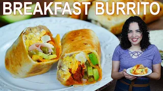 How to make Mexican BREAKFAST BURRITOS | Villa Cocina