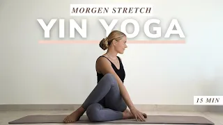 15 Min Morgen Yin Yoga Stretch für Anfänger | energievoll & gut fühlen