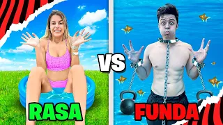 PISCINA RASA vs PISCINA FUNDA!