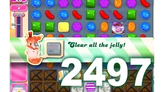 Candy Crush Saga Level 2497 (3 stars, No boosters)