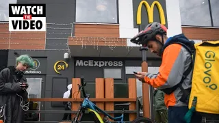 McDonald's re-opens in Ukraine