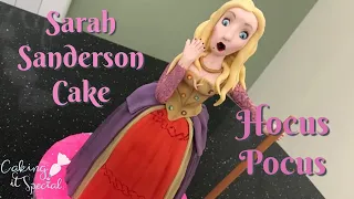 Sarah Sanderson Cake Tutorial - Hocus Pocus