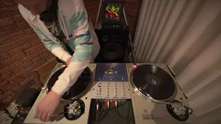 🎛️Analog Experiment: Freestyle Downtempo / Trip-Hop Vinyl DJ Mix, tape deck + tube headphone audio 🎧