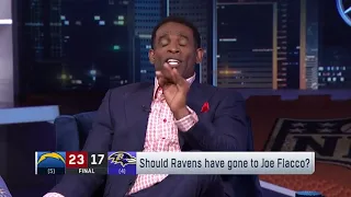 NFL GameDay Prime debate whether Ravens should have played Flacco