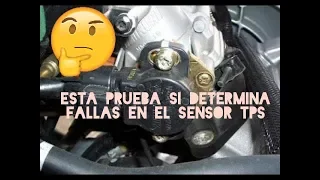 🚘 Con esta prueba si determinas fallas internas del sensor TPS 🚘😀