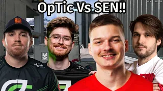 OpTic Vs New SEN Roster For The First Time!! Pro Scrims!