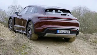 New 2022 Porsche Taycan Cross Turismo Off Road Test Drive