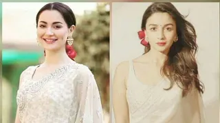 hania amir and alia bhatt pak vs ind actress khoobsurti ka muqabla #trendingshorts