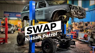 Продолжаем Swap OM 606 в Nissan Patrol Y61
