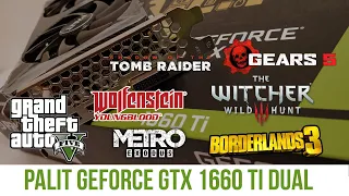 Palit GeForce GTX 1660 Ti Dual | 7 Games tested | FullHD ULTRA