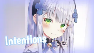 ｢Nightcore」→Intentions→Justin Beiber ft. Quavo ♡ [Lyrics]