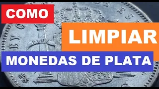 👉Como LIMPIAR MONEDAS de PLATA 💰