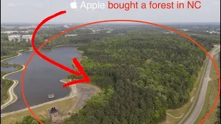 Apple East Coast Campus Site Mavic Air 2 Research Triangle Park, NC