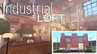 Roblox | Bloxburg | Industrial Loft Speedbuild | Tapioca